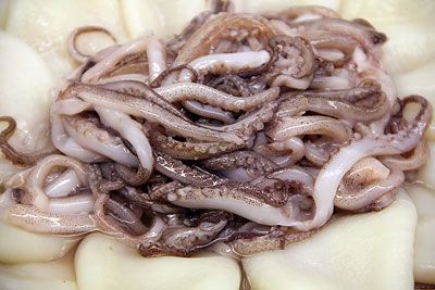 Calamari in Local Wild Caught Sustainable Seafood at Ocean Bleu Seafoods
